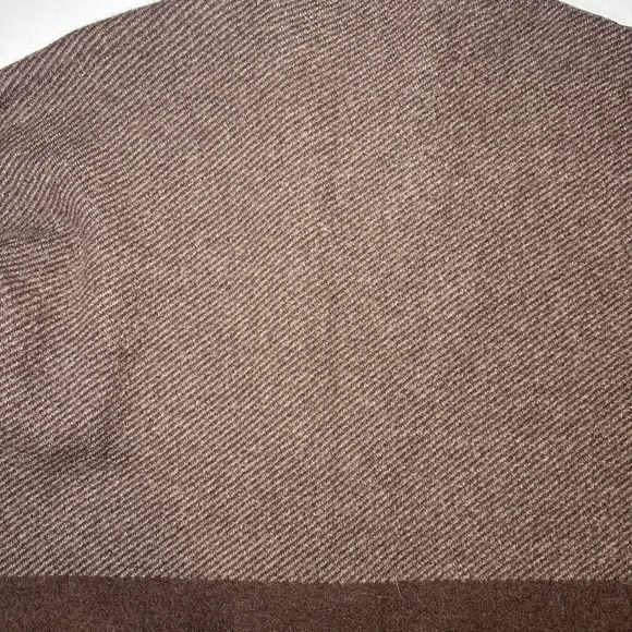 Poetry Cardigan‎ Coat Women's 14 Brown Knit Wool Blend  Coatigan Front Pockets - Picture 13 of 16